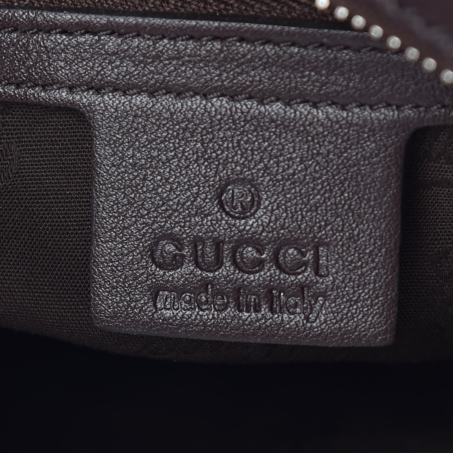 Gucci Guccissima Medium GG Twins Hobo Dark Brown 6 of 10