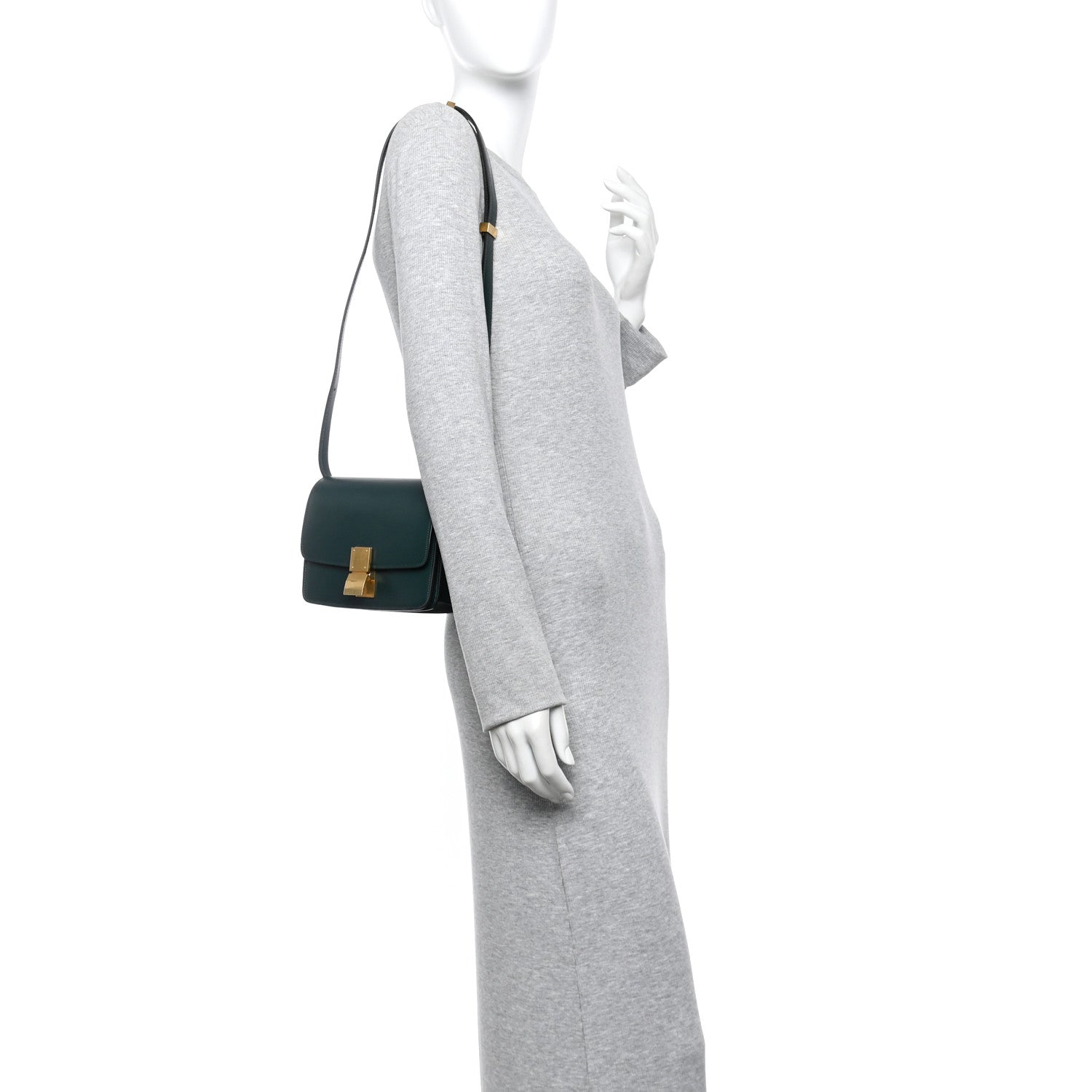 Celine Box Calfskin Small Classic Box Flap Bag Amazone 2 of 11