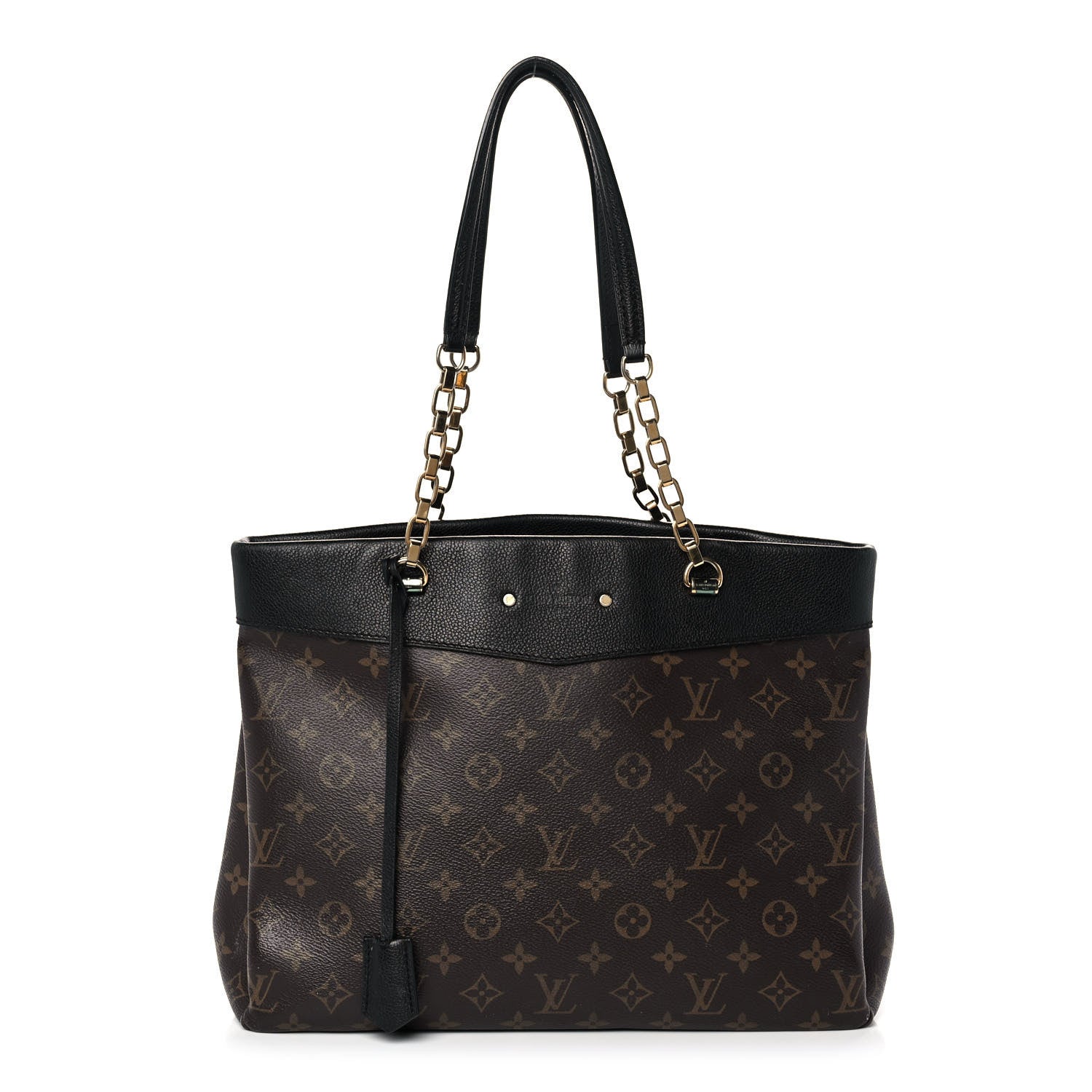 Louis Vuitton Monogram Pallas Shopper Black 1 of 11