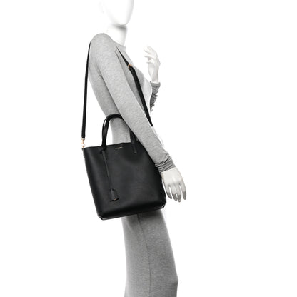 Saint Laurent Calfskin Toy Shopping Tote Black 2 of 12
