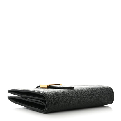 Hermes Chevre Mysore Mini Bearn Wallet Black 4 of 8