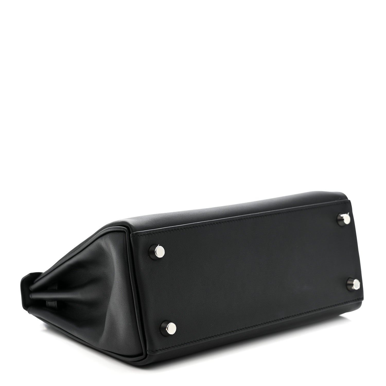 Hermes Swift Kelly Retourne 25 Black 4 of 11