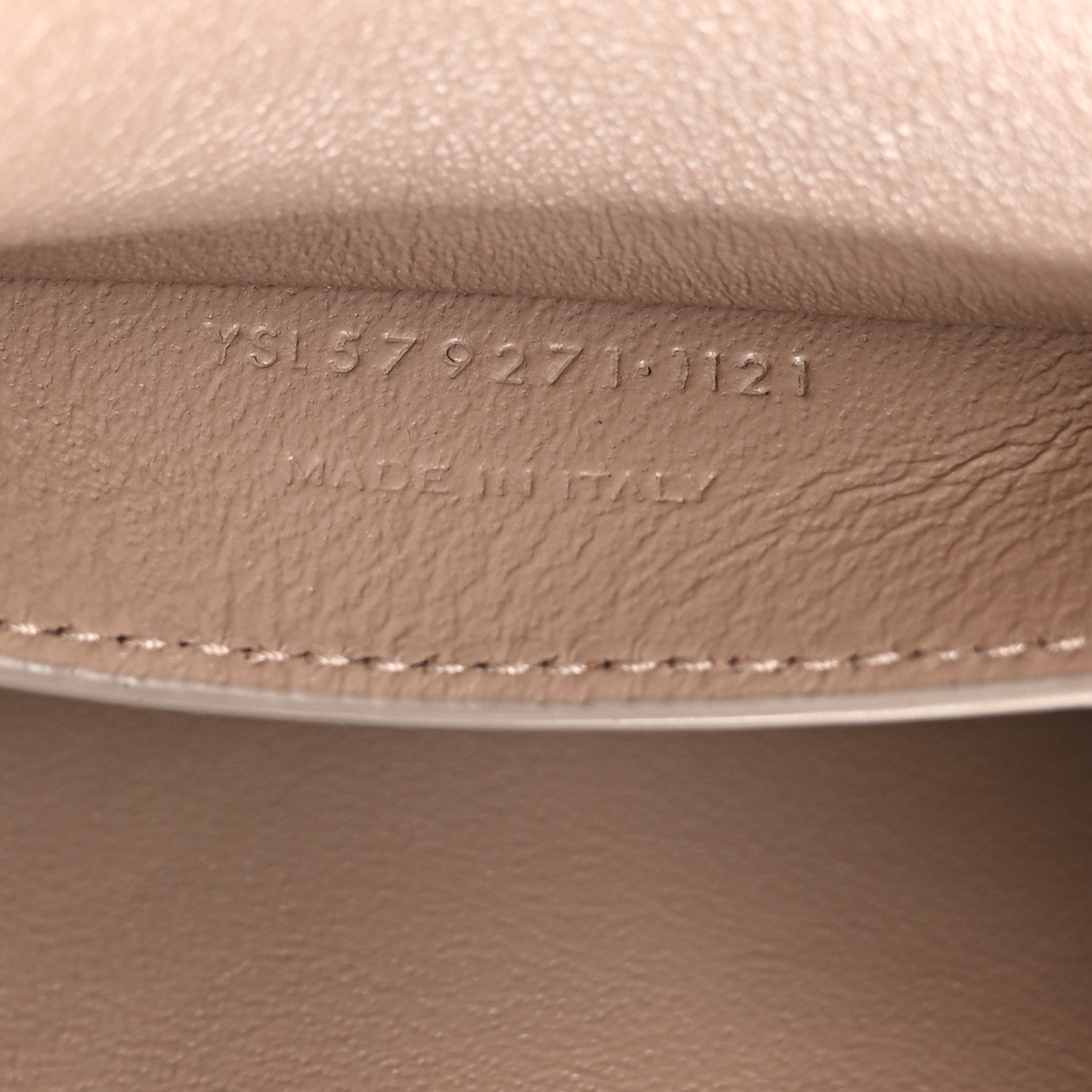 Saint Laurent Smooth Calfskin Manhattan Shoulder Bag Dusty Grey 7 of 11