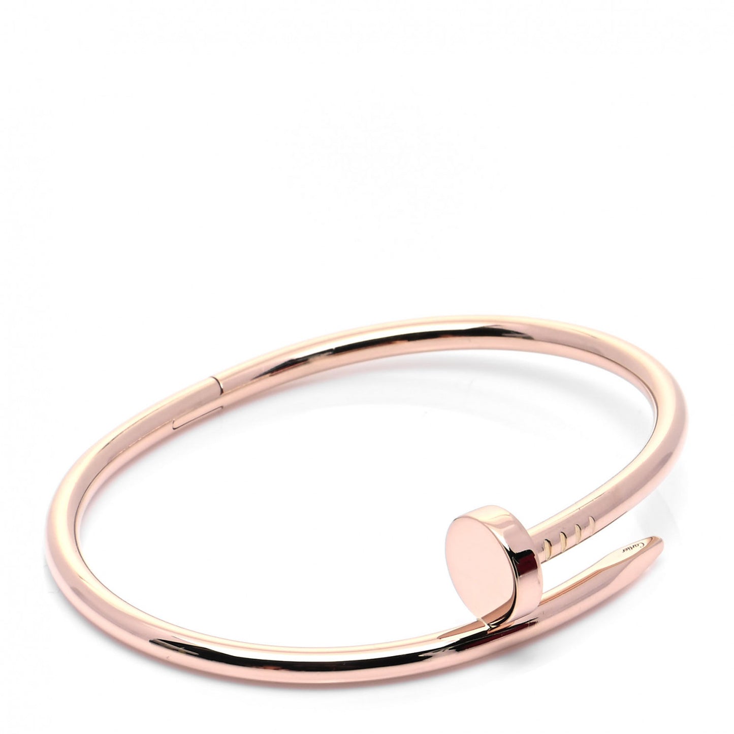 18K Pink Gold Juste Un Clou Bracelet 17