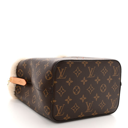 Louis Vuitton Monogram Shearling Cozygram Neonoe BB 4 of 11
