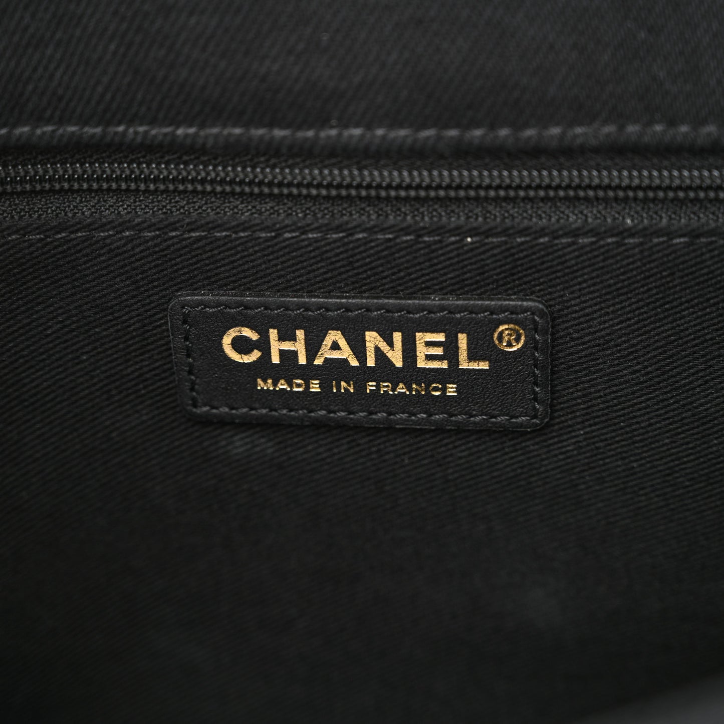 Denim Coco Jumbo Single Flap Black