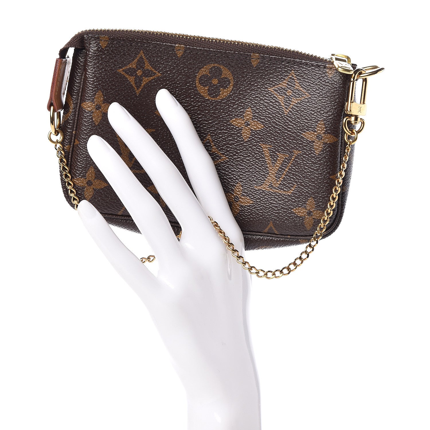Louis Vuitton Monogram Mini Pochette Accessories 2 of 7