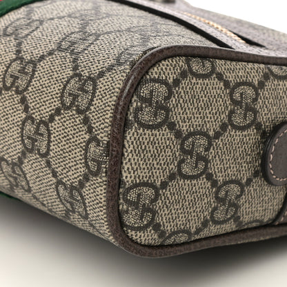 Gucci GG Supreme Monogram Web Small Ophidia Belt Bag 95 38 Dark Brown 9 of 11