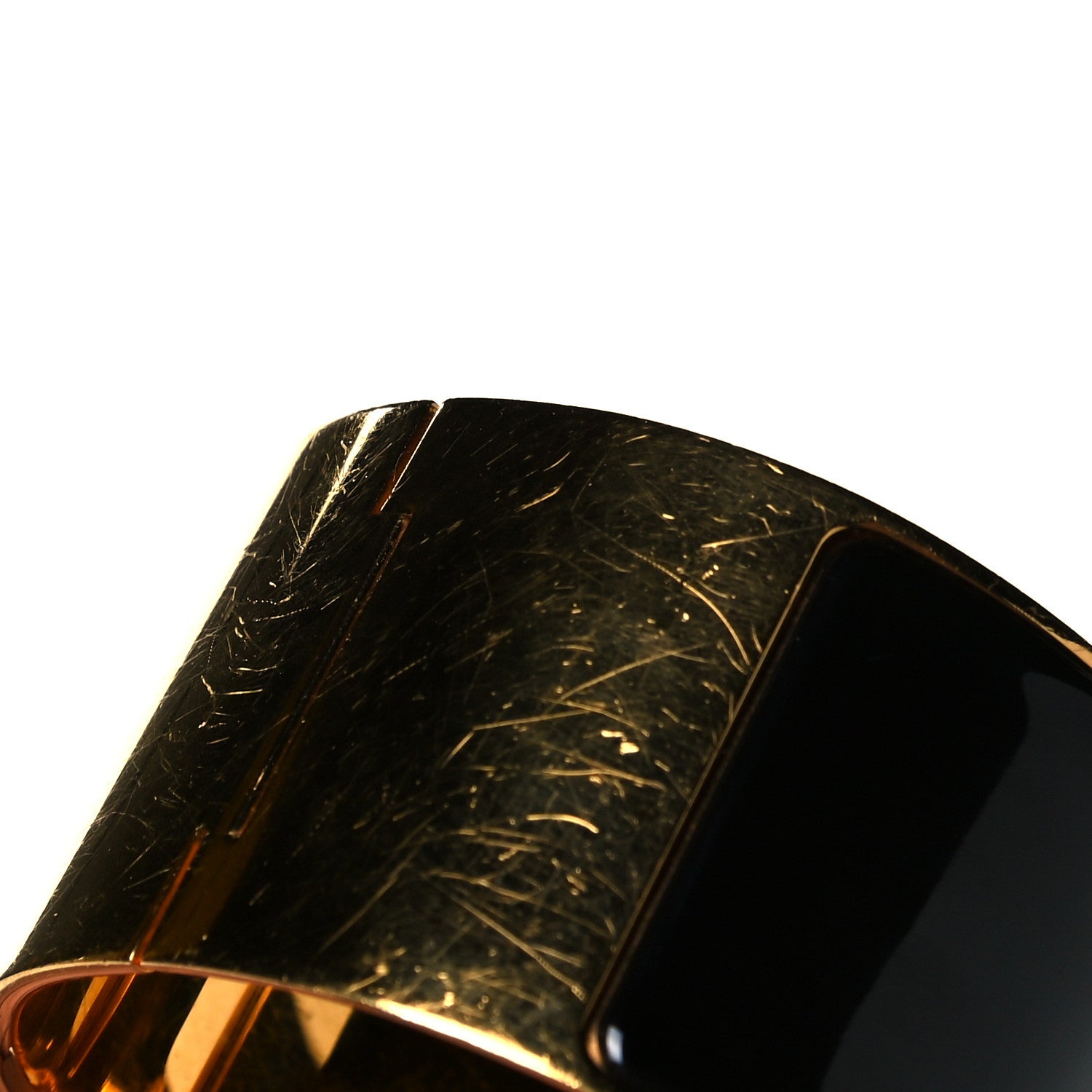 Hermes Enamel Extra Wide Clic H Bracelet PM Black 9 of 9