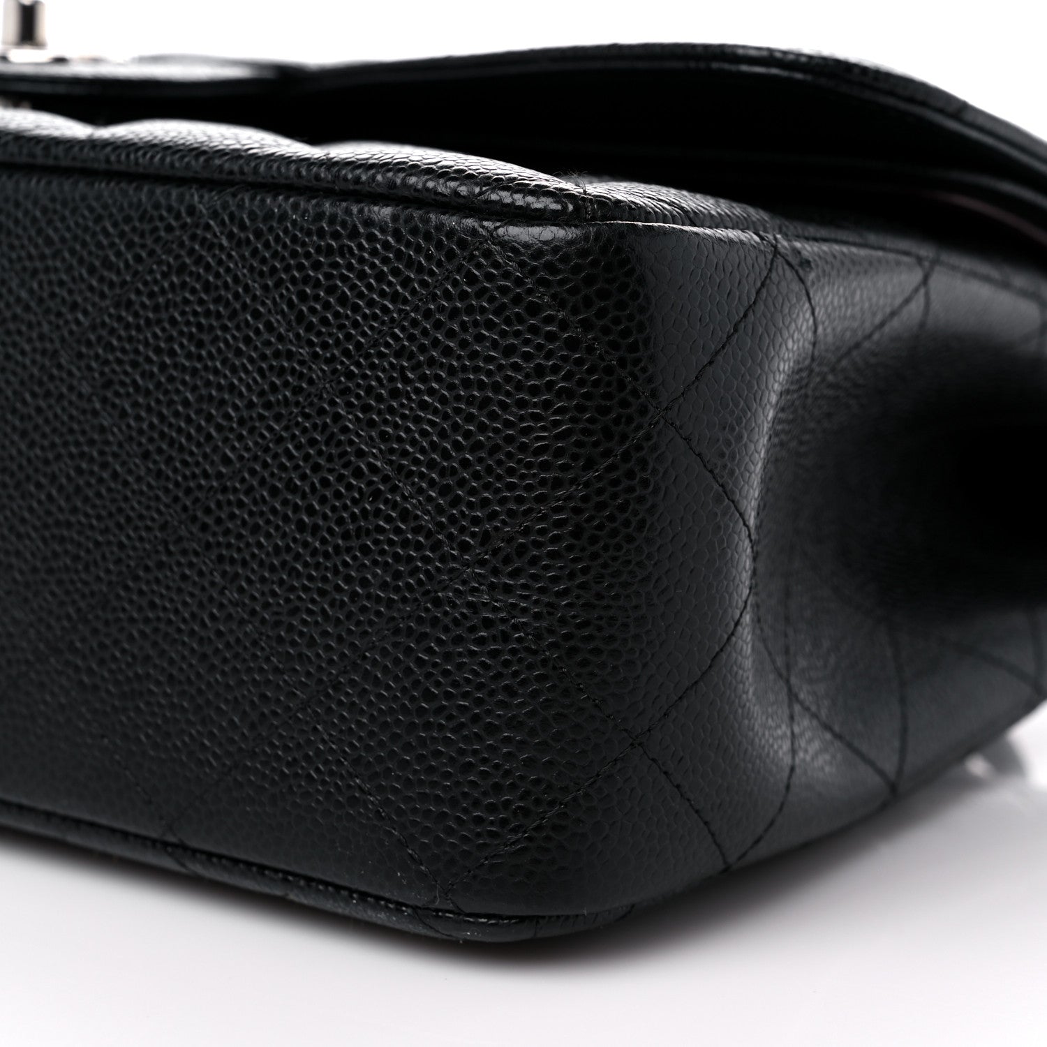 Chanel Caviar Quilted Jumbo Double Flap Black 9 of 9
