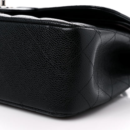 Chanel Caviar Quilted Jumbo Double Flap Black 9 of 9