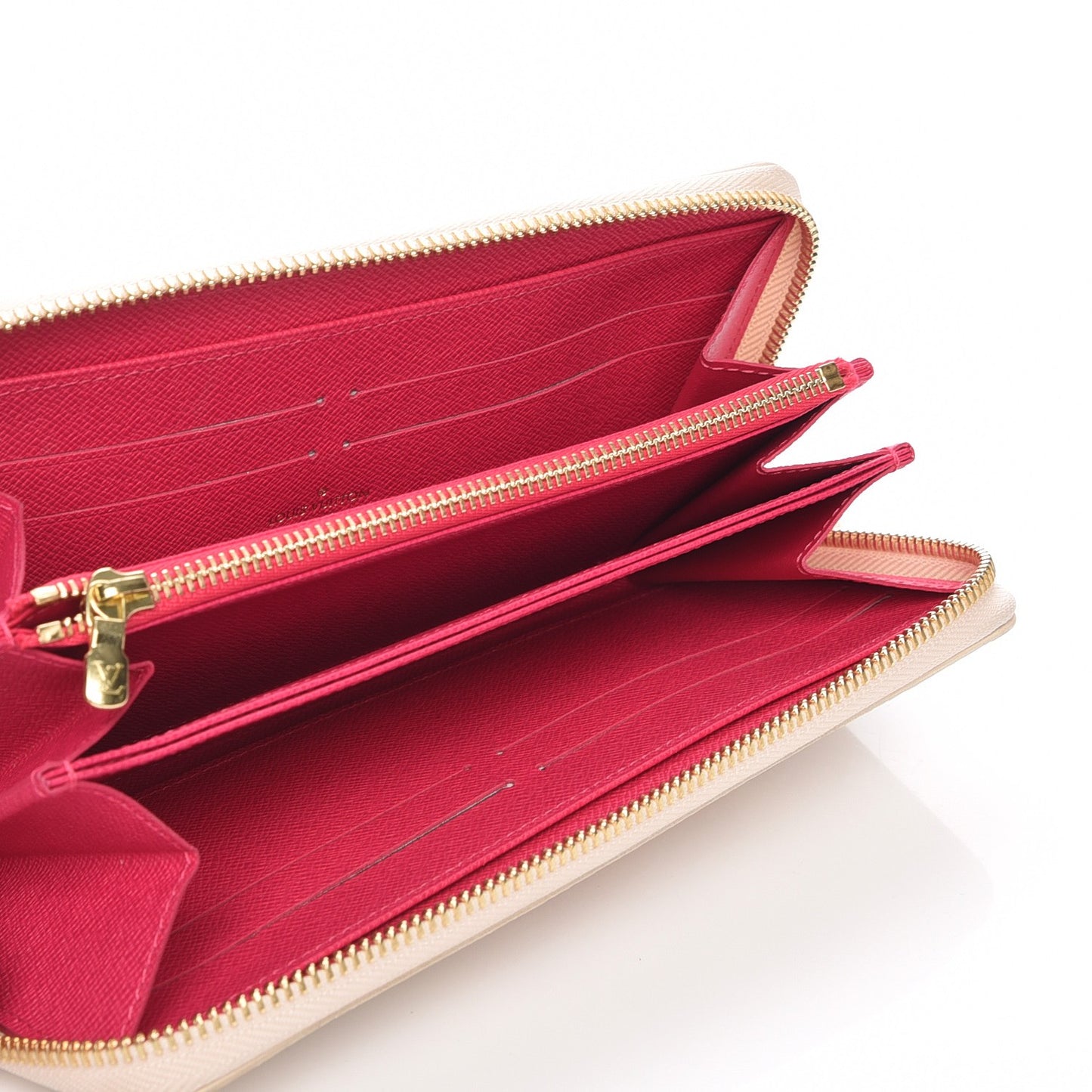 Damier Azur 2015 Christmas Animation Zippy Wallet Hibiscus