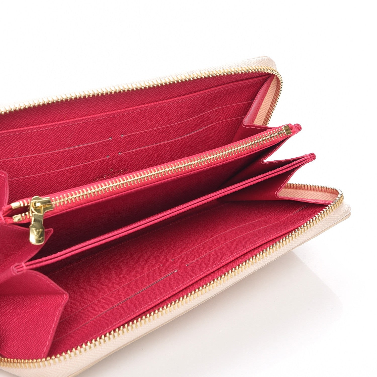 Louis Vuitton Damier Azur 2015 Christmas Animation Zippy Wallet Hibiscus 5 of 9