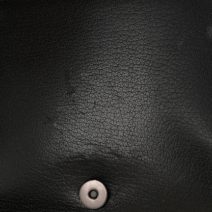 Bottega Veneta Goatskin Velvet Criss-Cross Ombre Montebello Chain Crossbody Black Multicolor 10 of 10