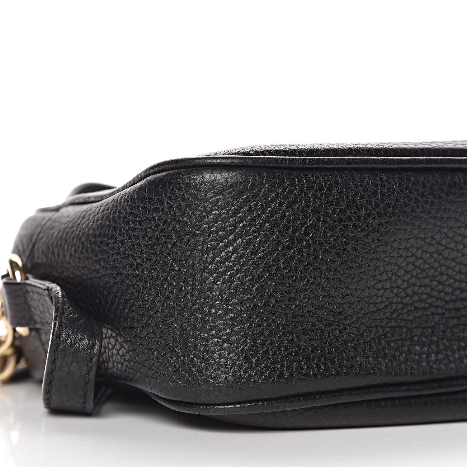 Gucci Pebbled Calfskin Small Soho Disco Bag Black 8 of 9