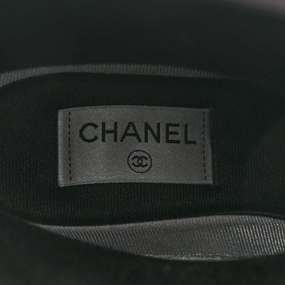 Chanel Caoutchouk CC High Boots 40 Dark Purple 7 of 8