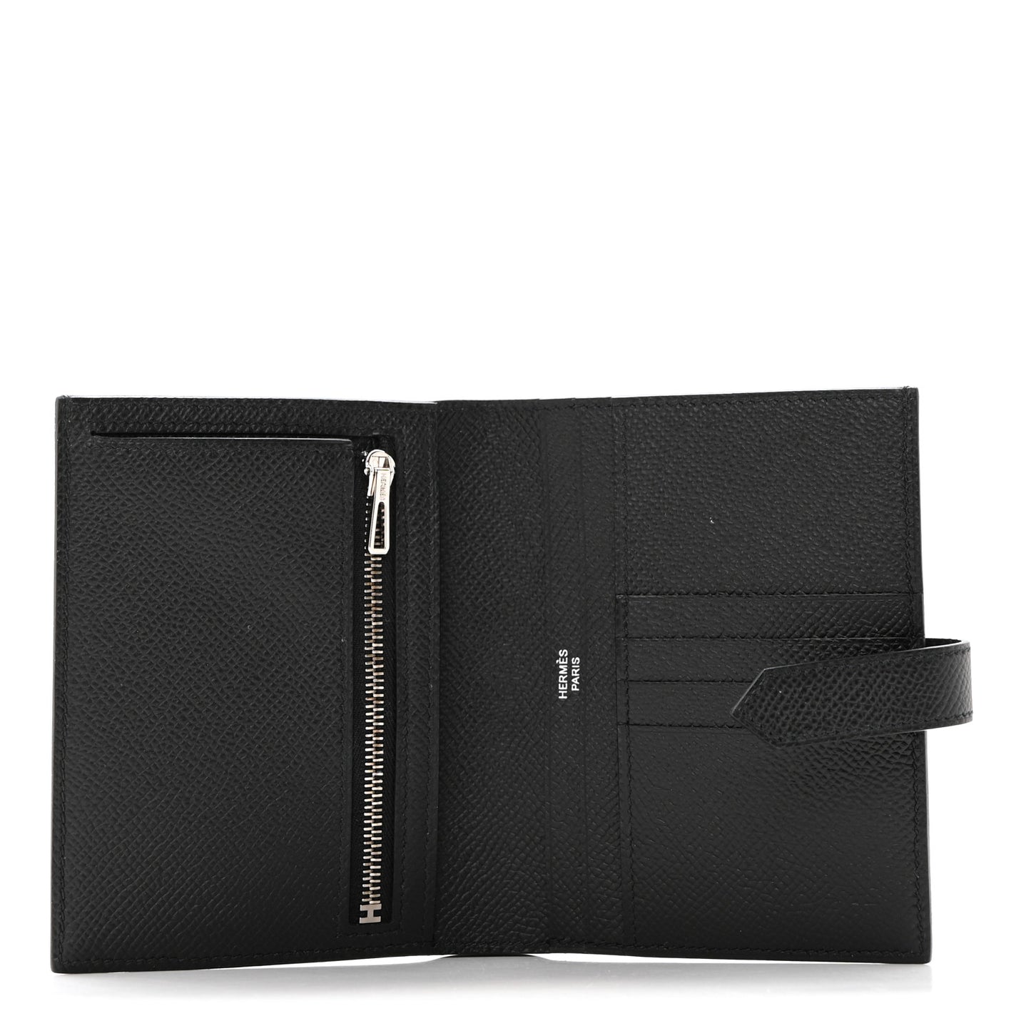 Epsom Monochrome Bearn Compact Wallet Black