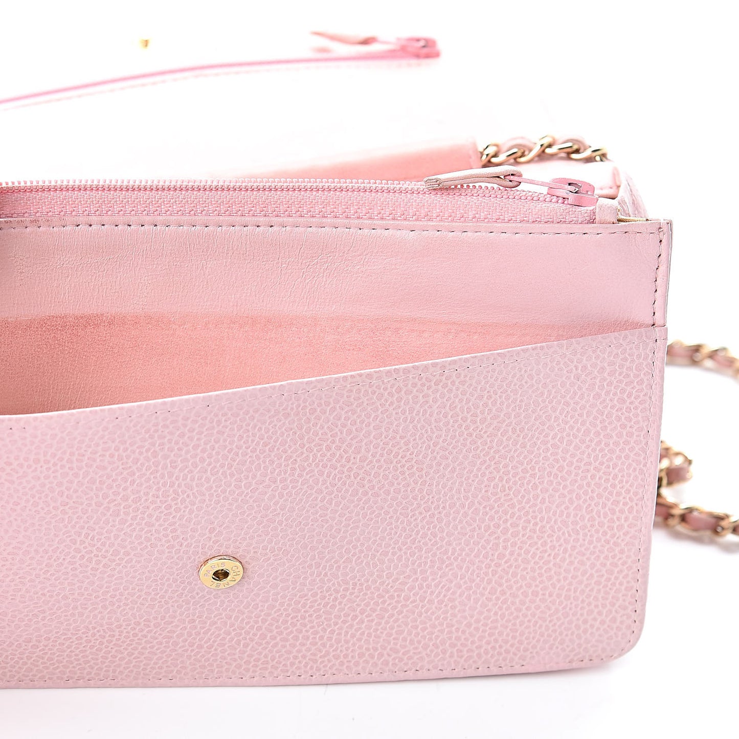 Caviar Timeless CC Wallet On Chain WOC Pink