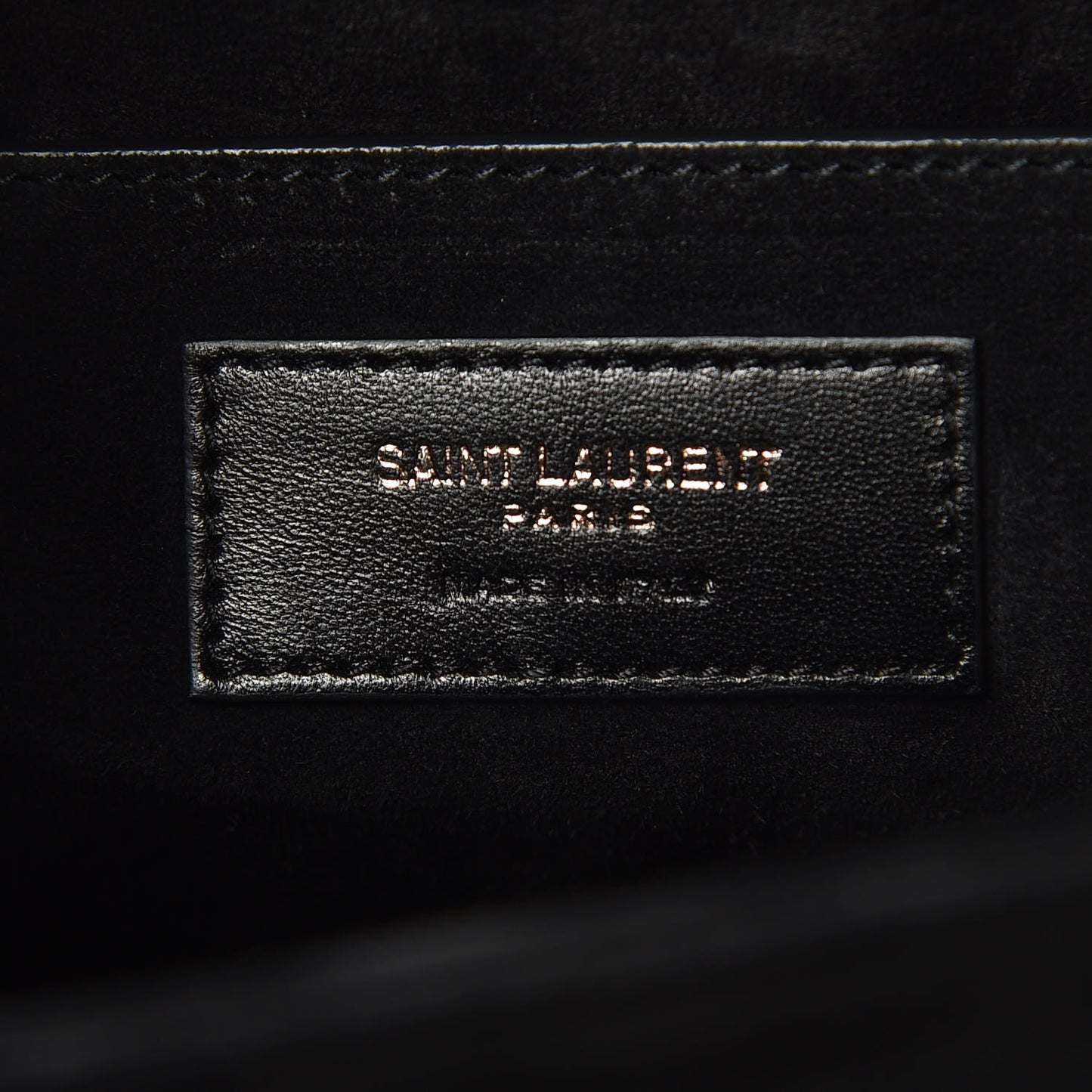 Calfskin Medium Bellechasse Satchel Black