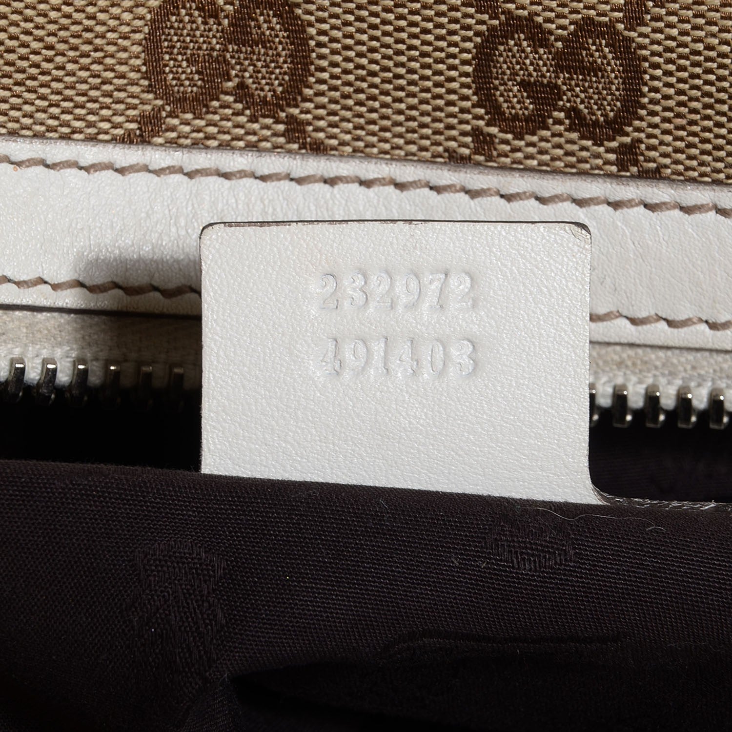 Gucci Monogram Match Ball Boston Off White 7 of 7