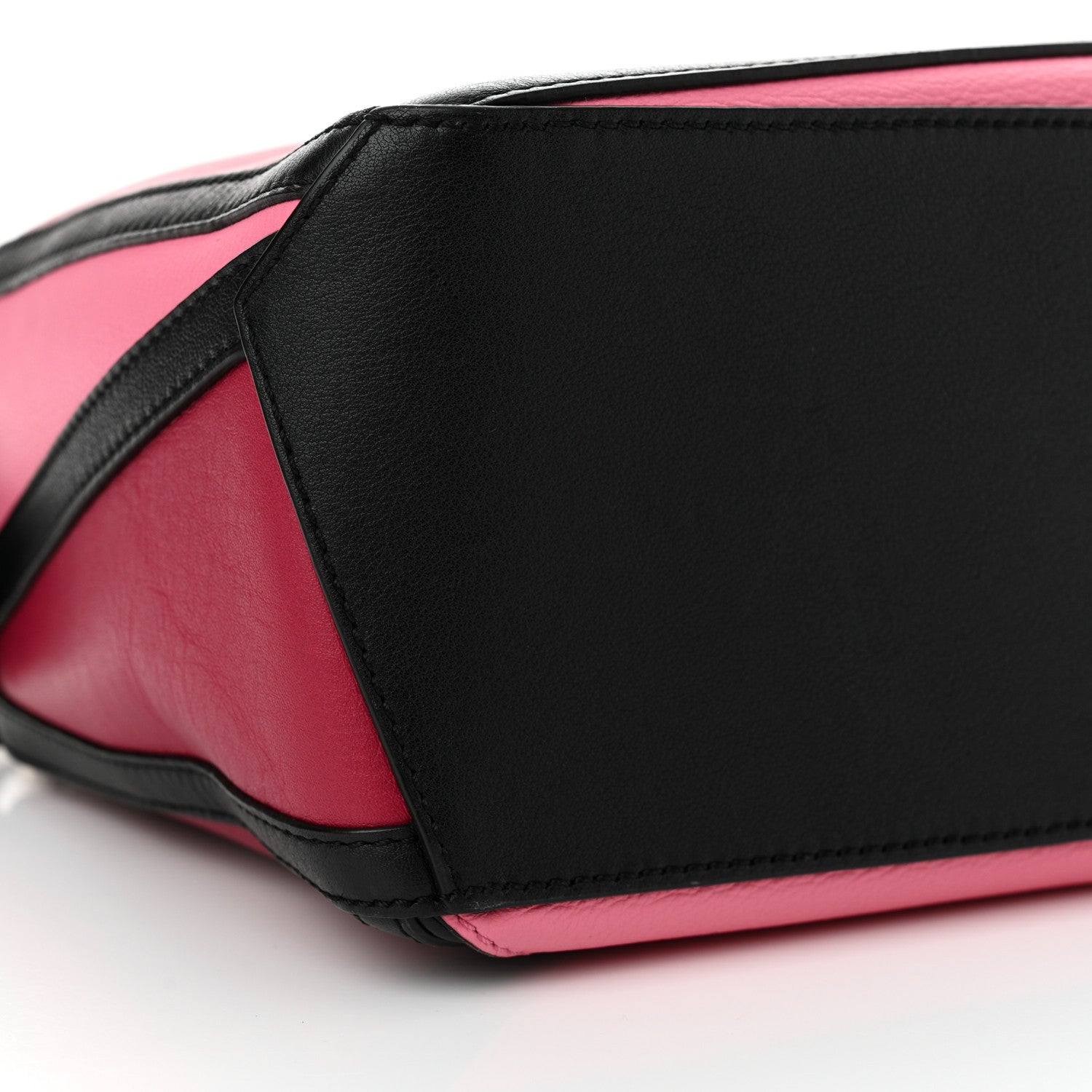 Loewe Calfskin Small Graphic Puzzle Bag Raspberry Wild Rose 9 of 10