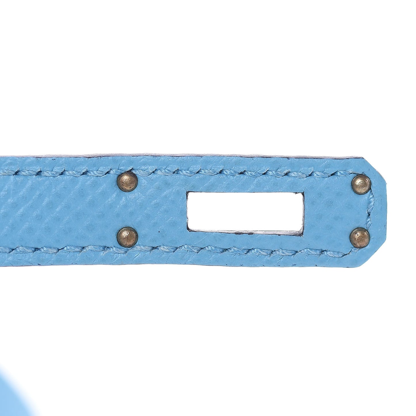 Epsom Mini Kelly Sellier 20 Bleu Du Nord