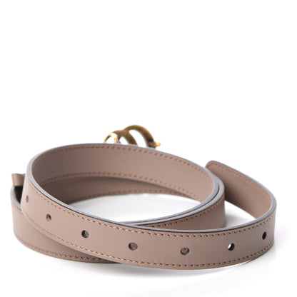 Gucci Calfskin Double G 20mm Belt 90 36 Porcelain Rose 4 of 7