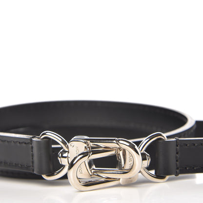 Louis Vuitton Calfskin 16mm Shoulder Strap Black 2 of 2