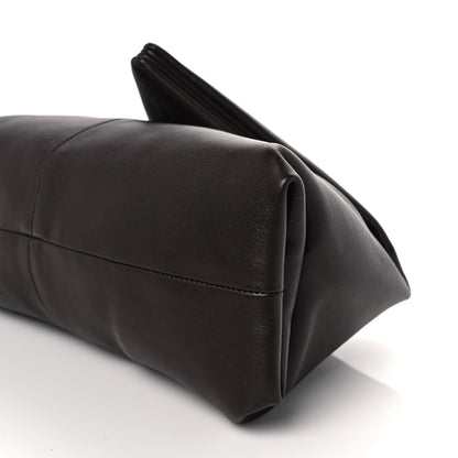 Bottega Veneta Lambskin BV Trine Clutch Fondente 8 of 9