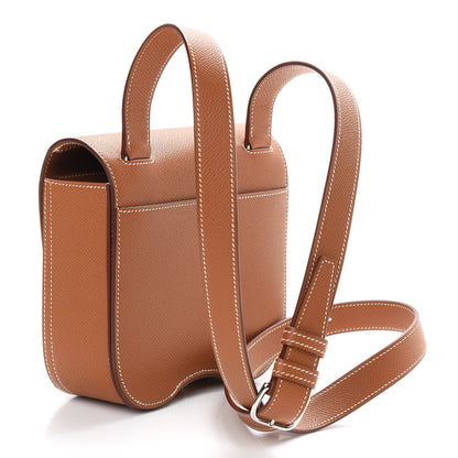 Hermes Epsom Mini Della Cavalleria Gold 3 of 9
