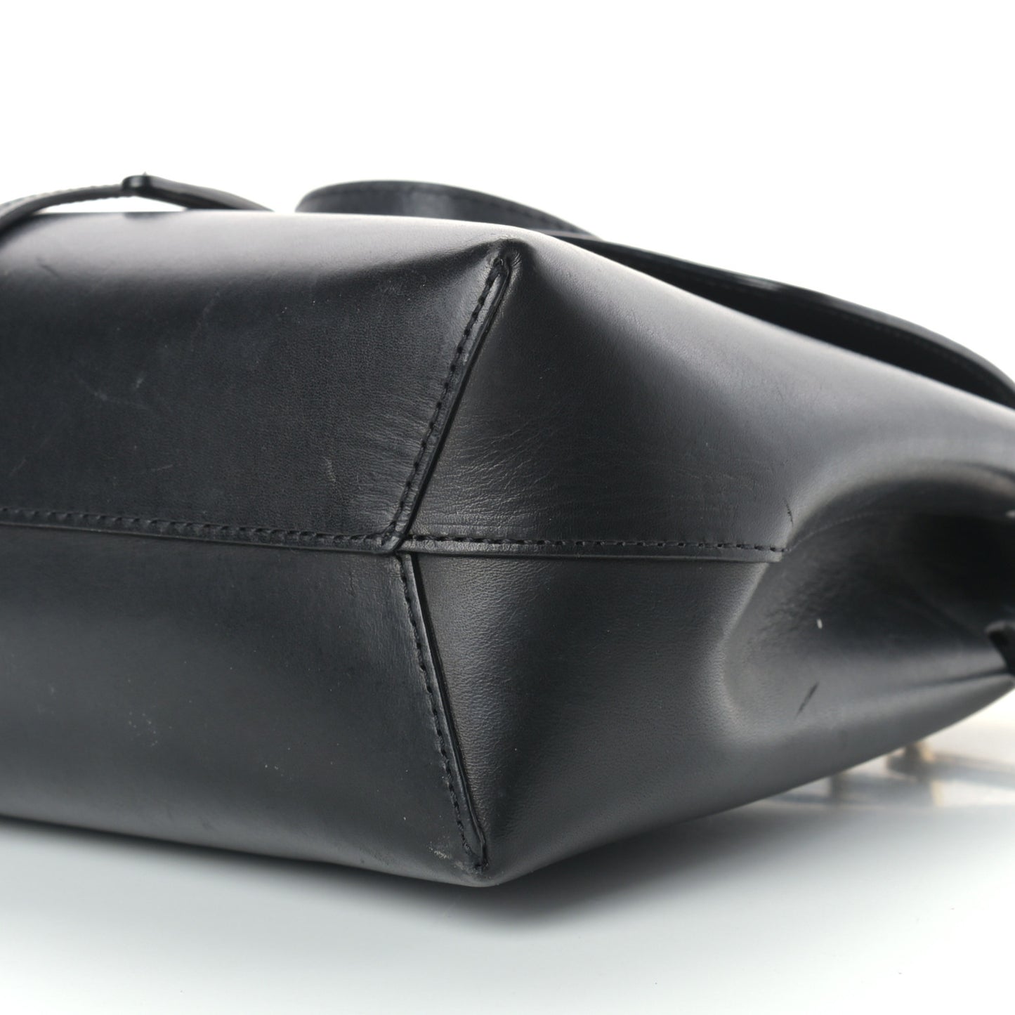 Calfskin Mini Lady Bag Black Flamma