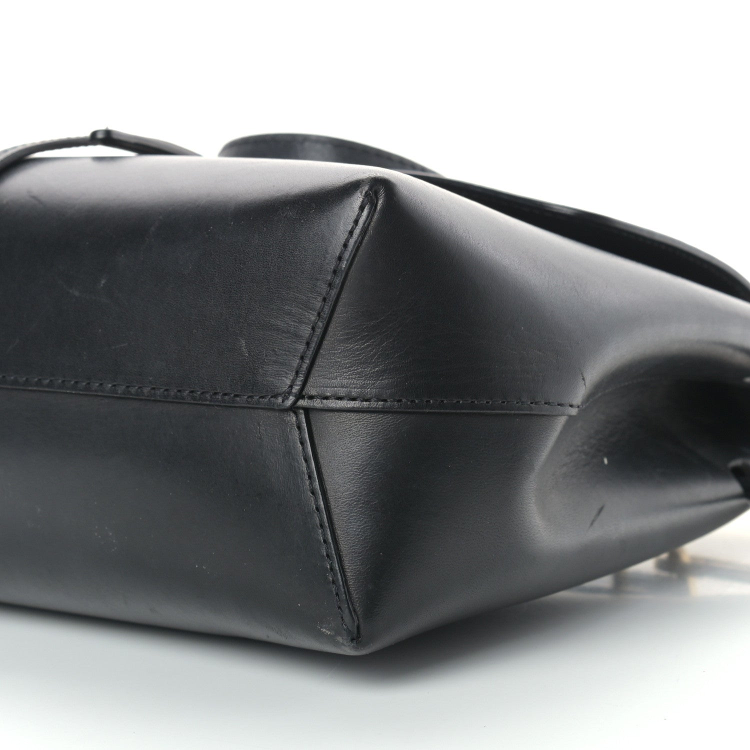 Mansur Gavriel Calfskin Mini Lady Bag Black Flamma 9 of 21