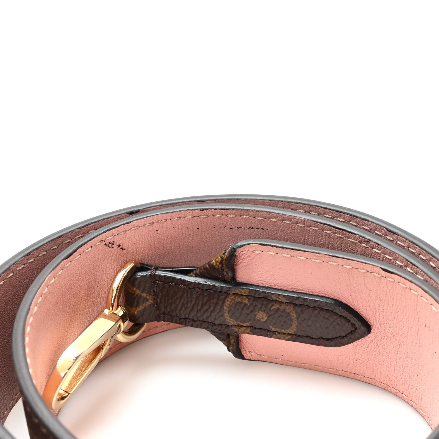 Louis Vuitton Monogram Bandouliere Shoulder Strap Rose Poudre 4 of 4