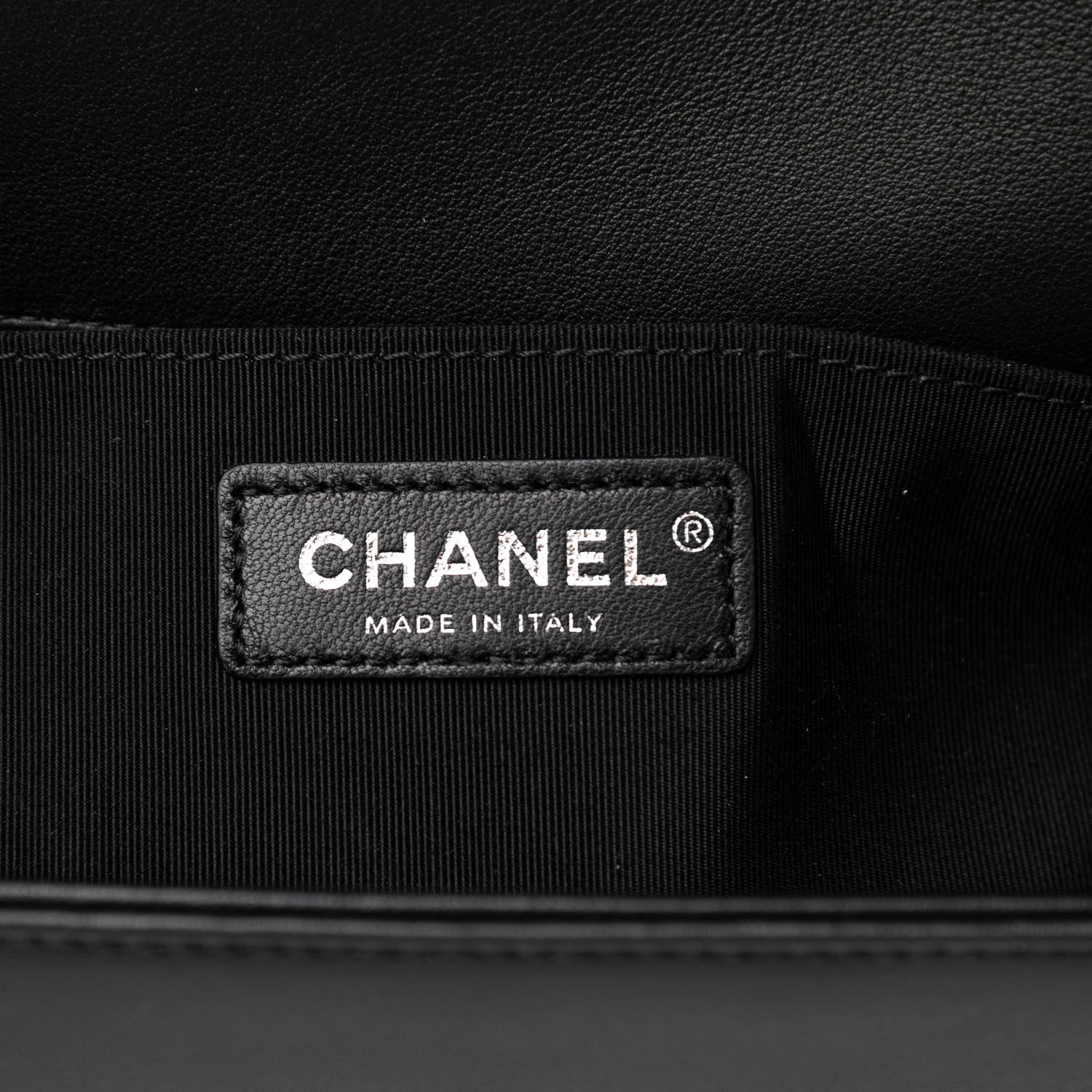 Chanel Calfskin Quilted Medium Boy Flap Black 6 of 11