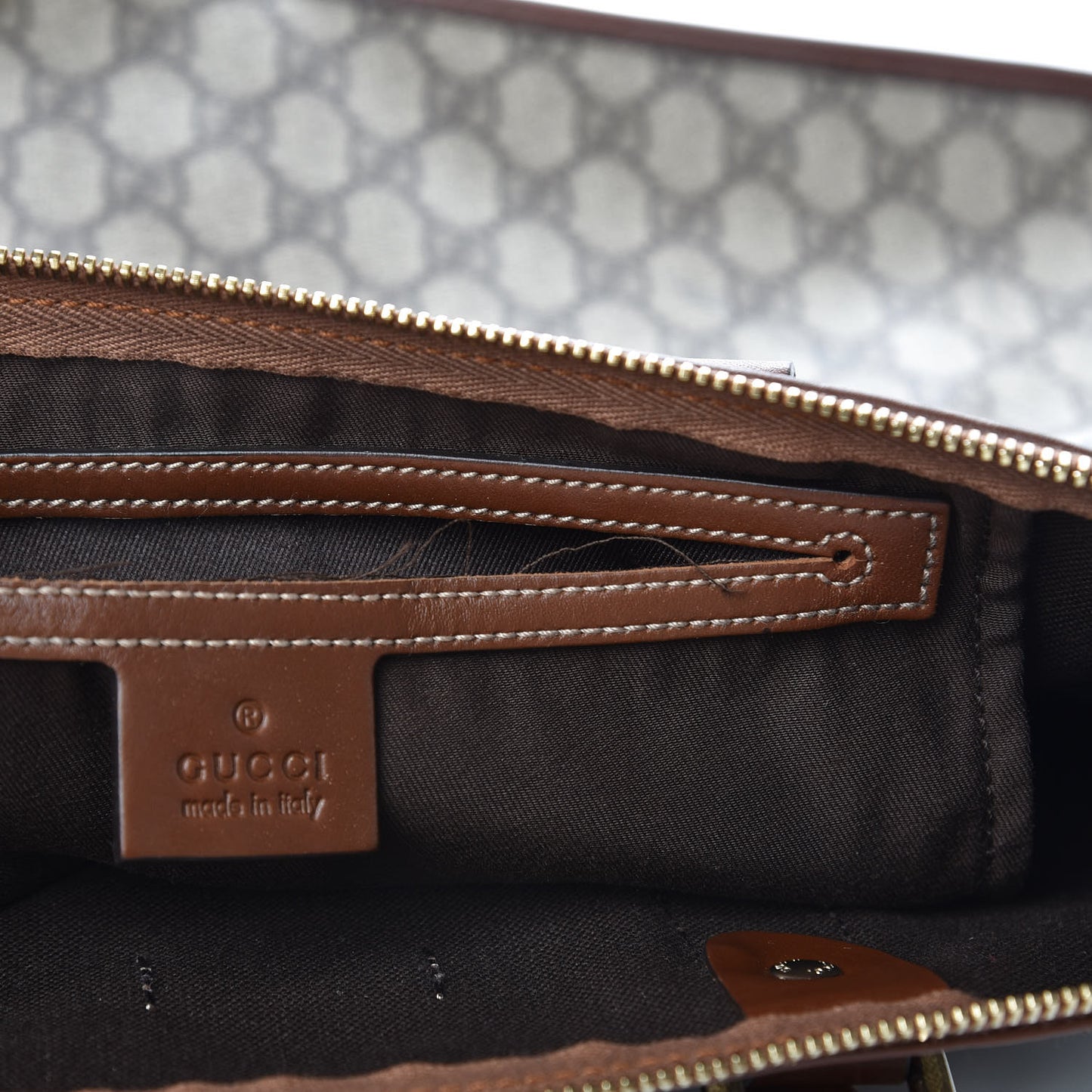 GG Plus Monogram Medium Joy Tote Bag Brown