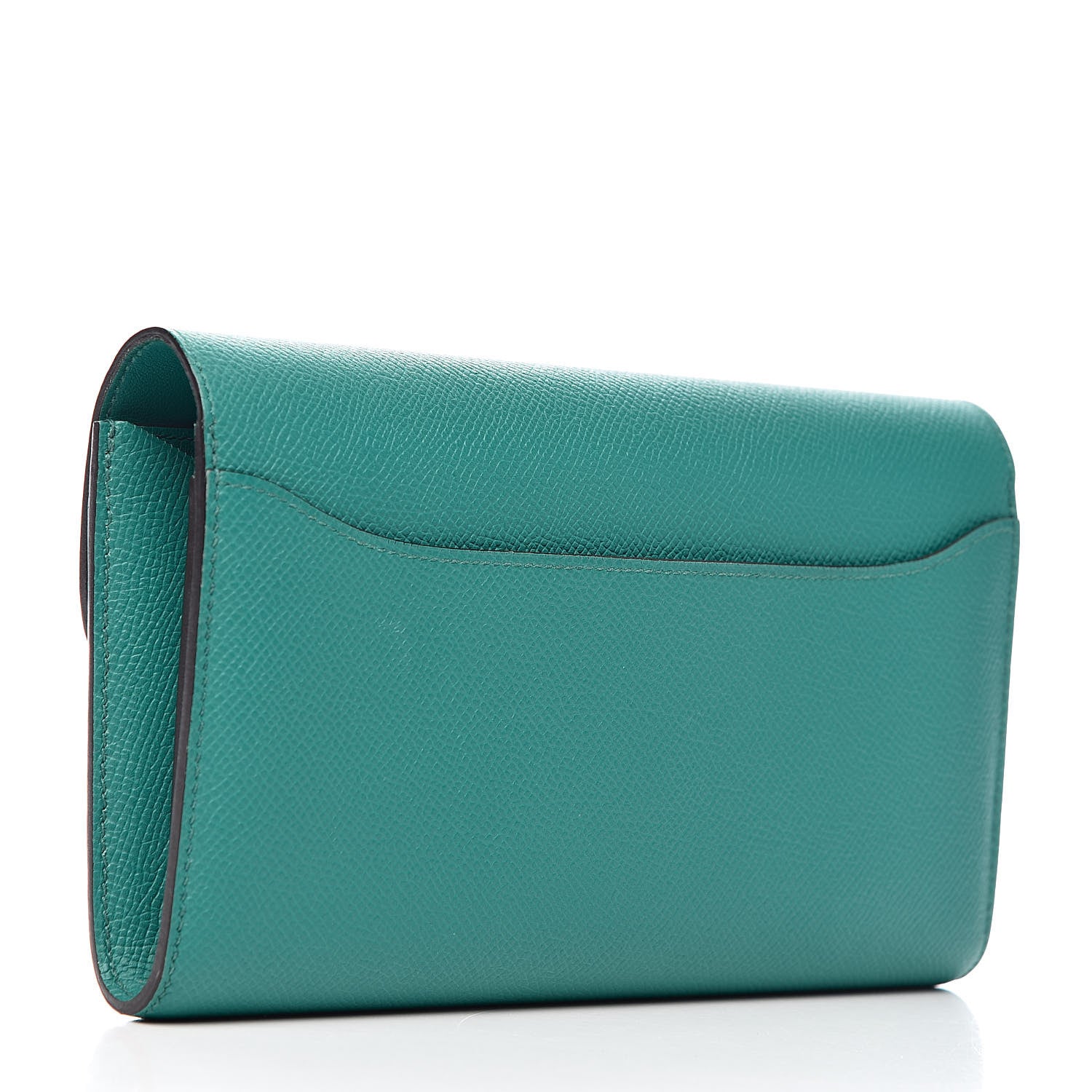 Hermes Epsom Constance Long Wallet Bleu Paon 3 of 7