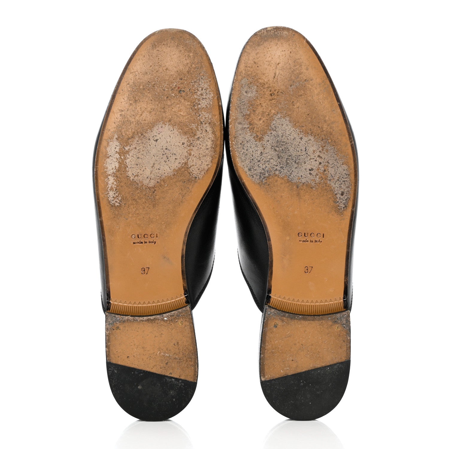 Gucci Calfskin Womens Princetown Slippers 37 Black 5 of 13