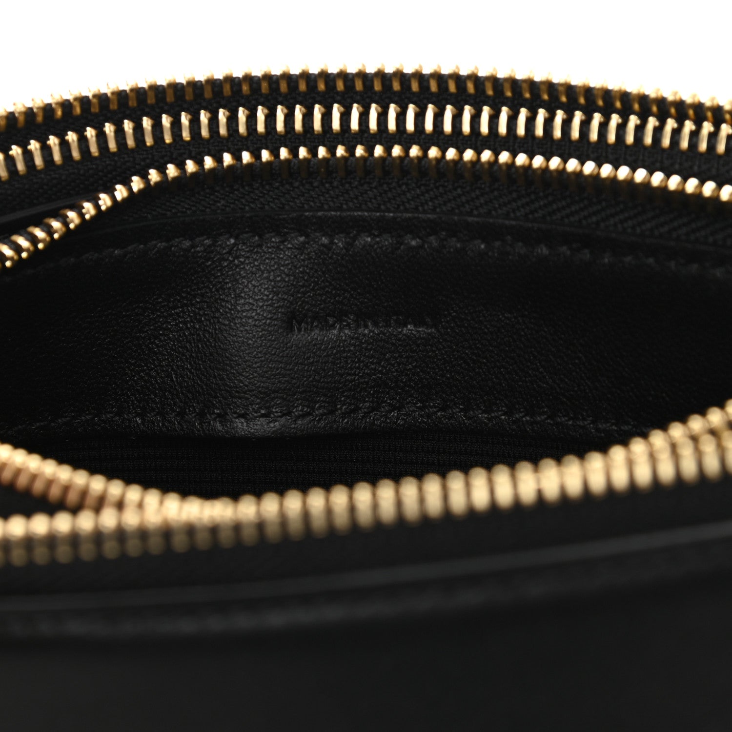 Celine Lambskin Small Trio Crossbody Bag Black 8 of 13
