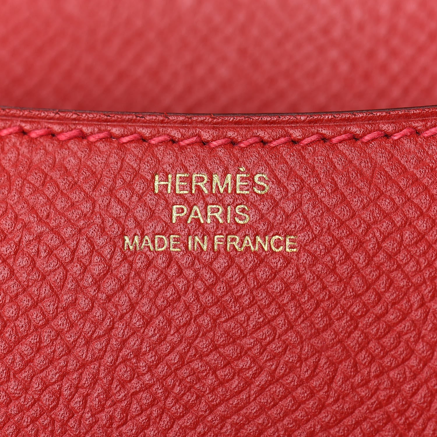 Hermes Epsom Constance 18 Rouge Casaque 5 of 20