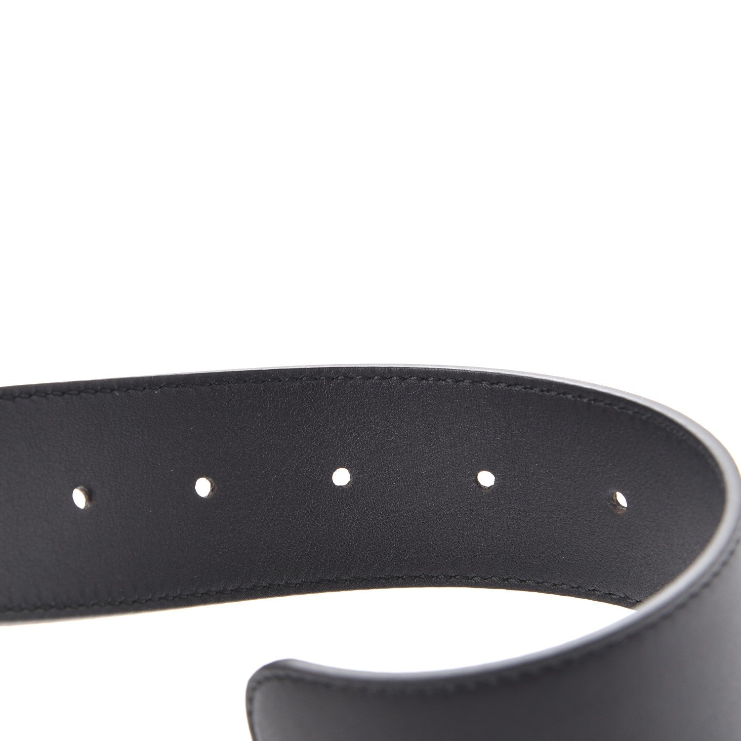 Gucci Calfskin Double G 40mm Belt 85 34 Black 6 of 6