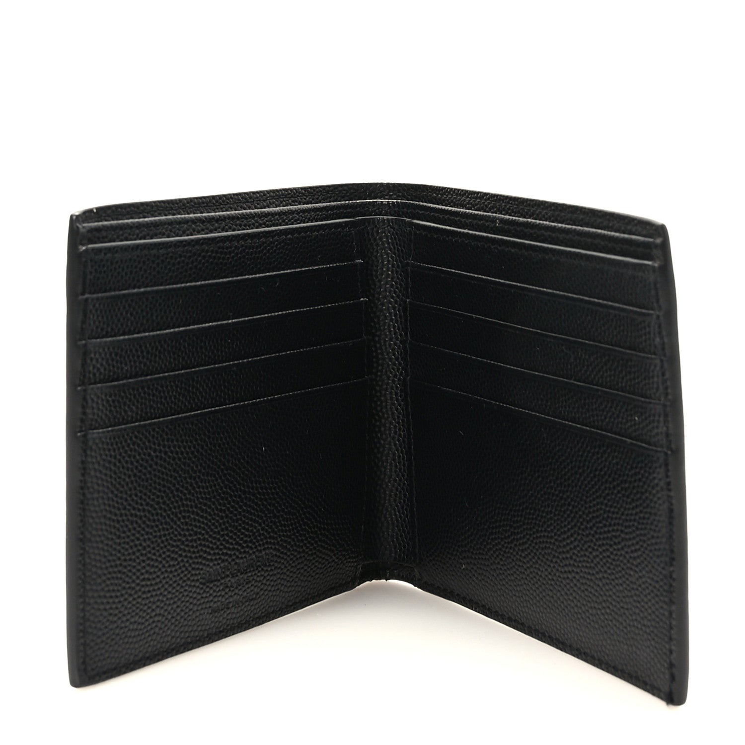 Saint Laurent Calfskin East West Wallet Black 6 of 7