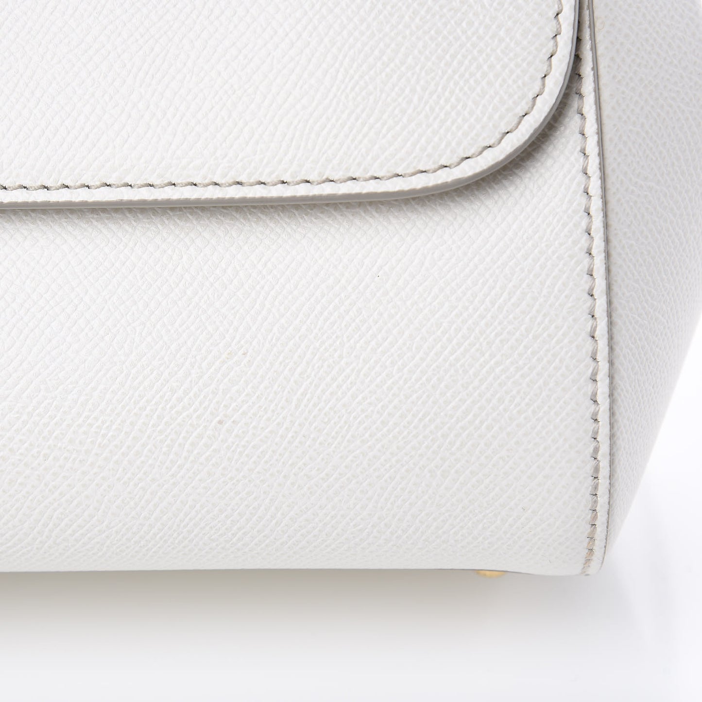 Dauphine Medium Miss Sicily Satchel White