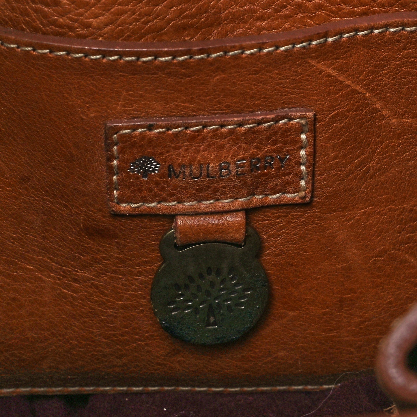 Natural Grain Calfskin Bayswater Oak