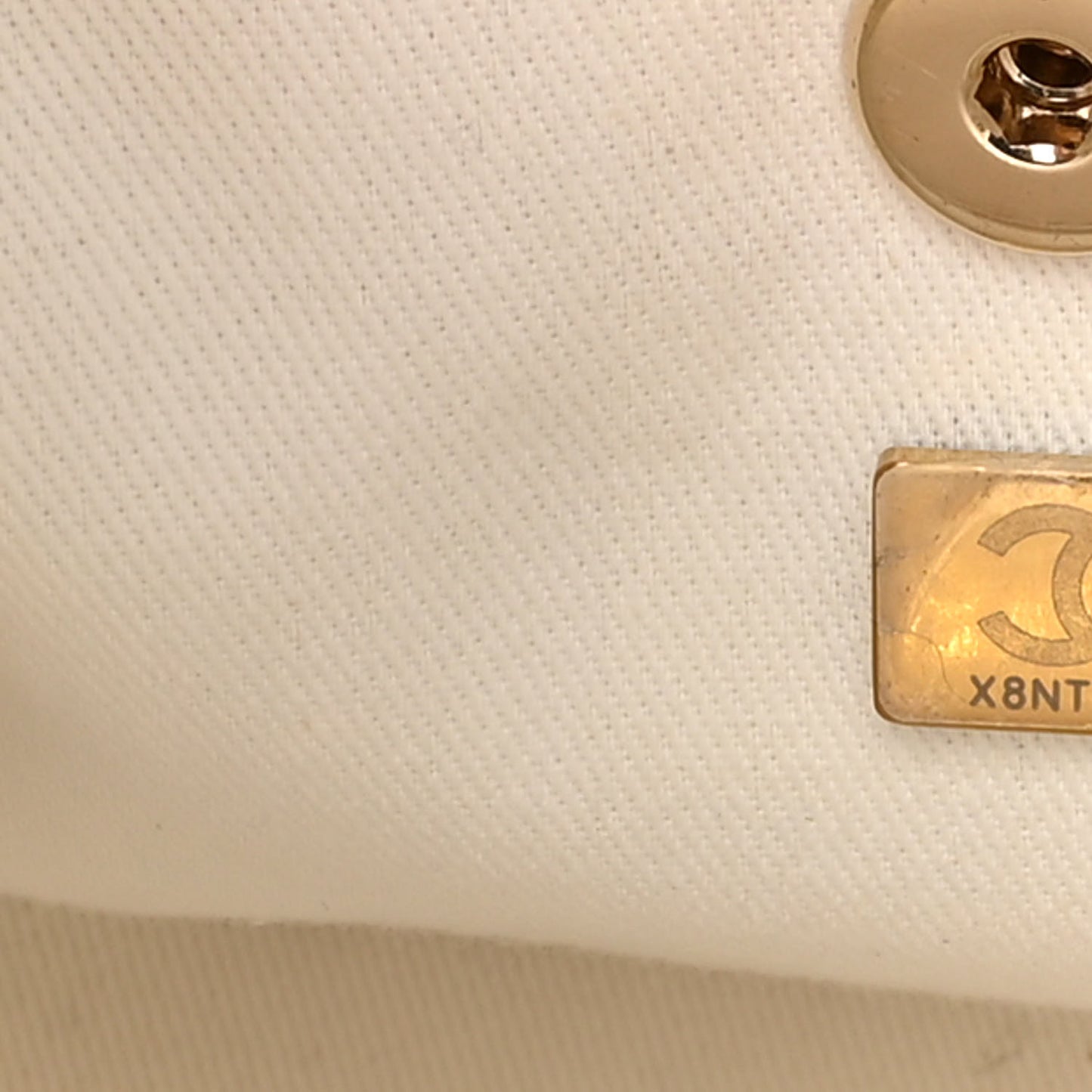 Caviar Quilted Mini Business Affinity Backpack White