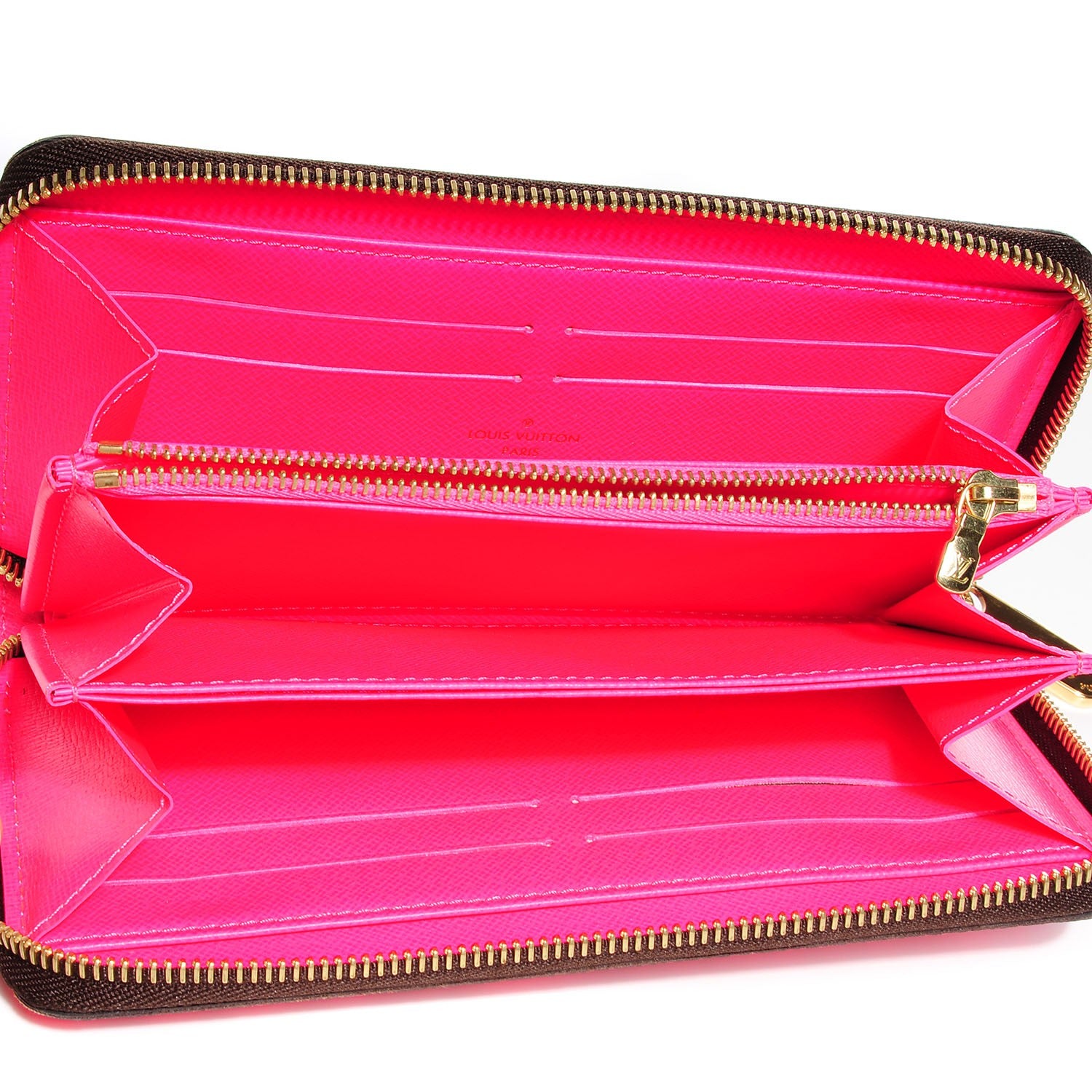 Louis Vuitton Monogram Graffiti Zippy Wallet Fuchsia 6 of 8