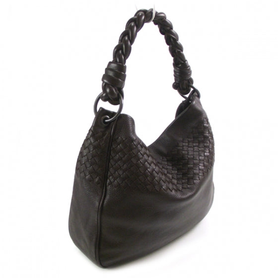 Bottega Veneta Cervo Intrecciato Shoulder Bag Ebano 3 of 10