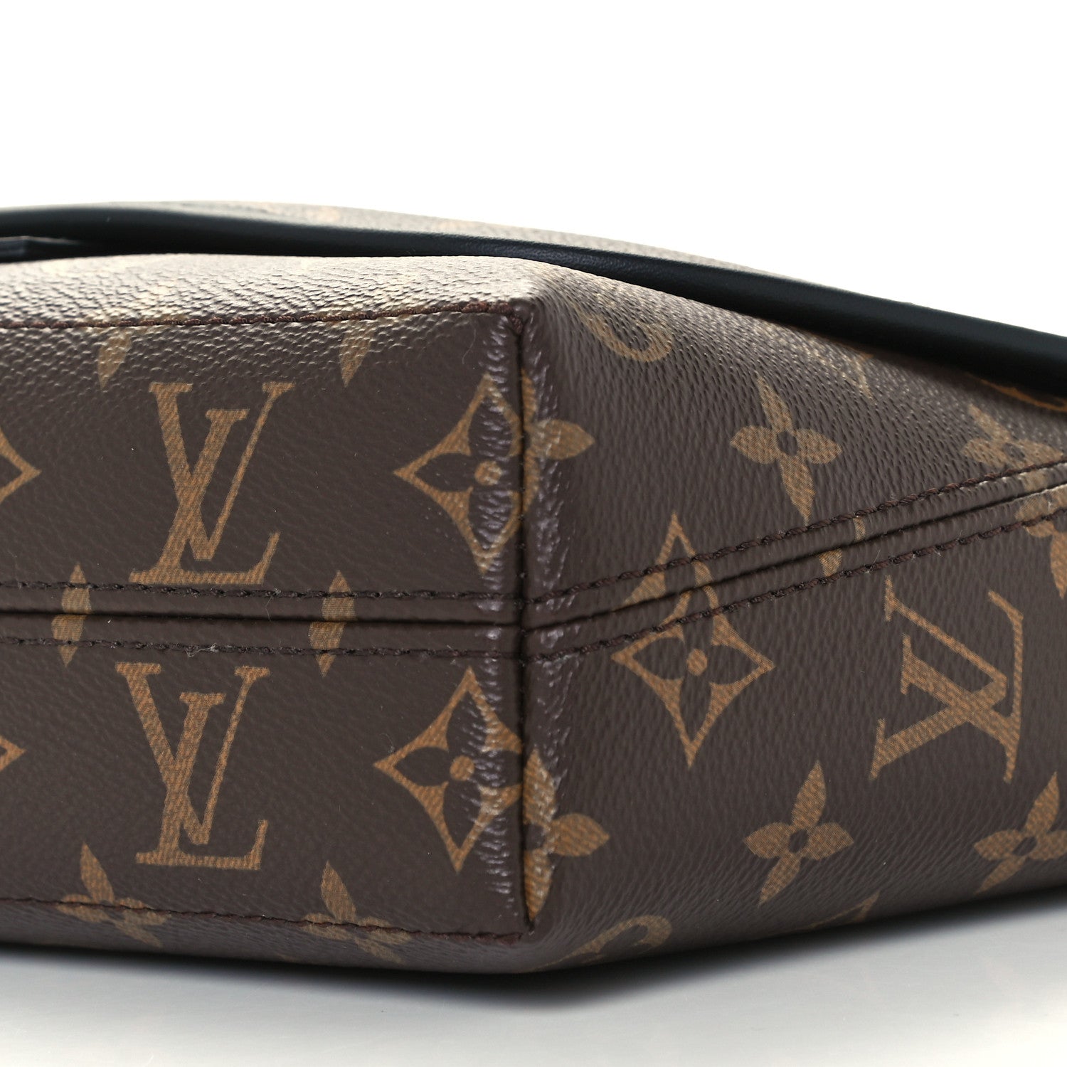 Louis Vuitton Monogram Macassar Magnetic Messenger 10 of 12