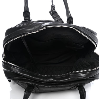 Chanel Calfskin Large Bowler Black 4 of 6