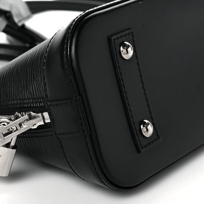 Louis Vuitton Epi Alma BB Black 8 of 12