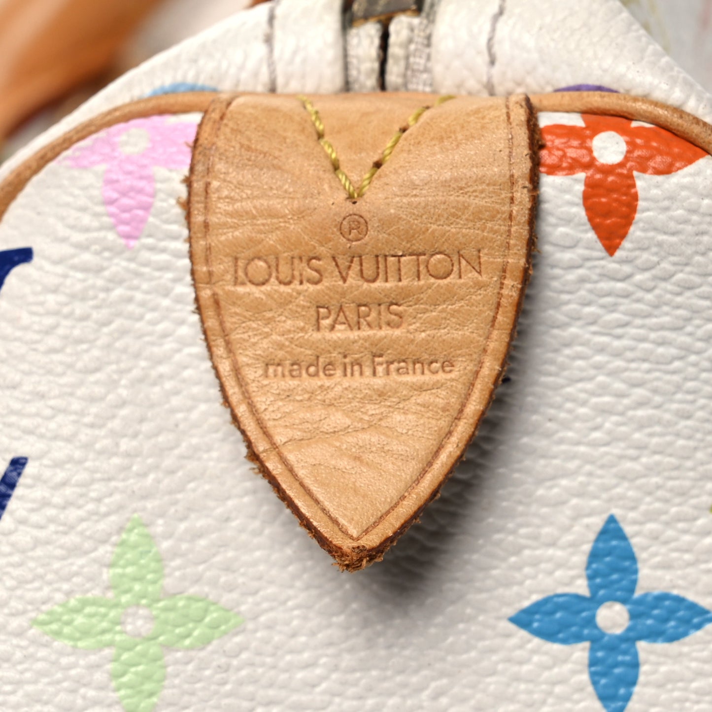 Monogram Multicolor Speedy 30 White